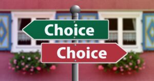 business owners choices blog showing street signs