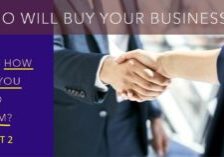 Handshake by people who will buy your business